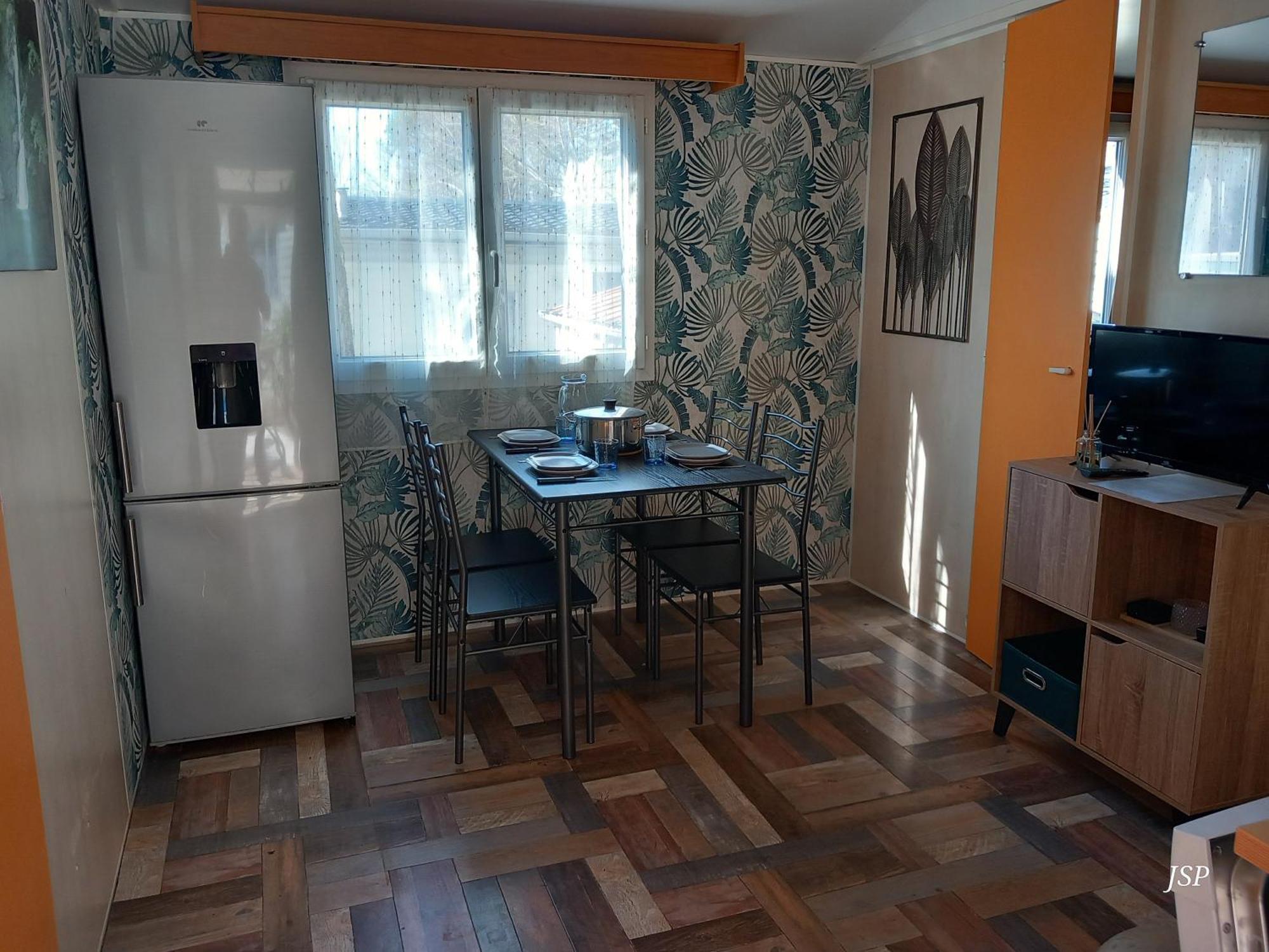 Mobilhome Les Volets Bleus Vaudreuille Экстерьер фото